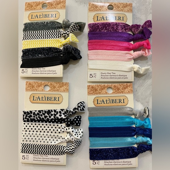 Sparkly Hair Tie Bundle - Picture 1 of 5